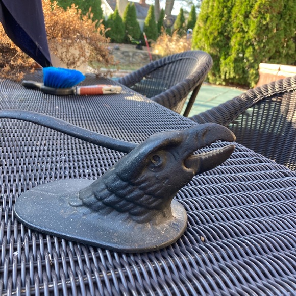Source Unknown Other - Cast iron eagle head nutcracker